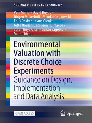 cover image of Environmental Valuation with Discrete Choice Experiments